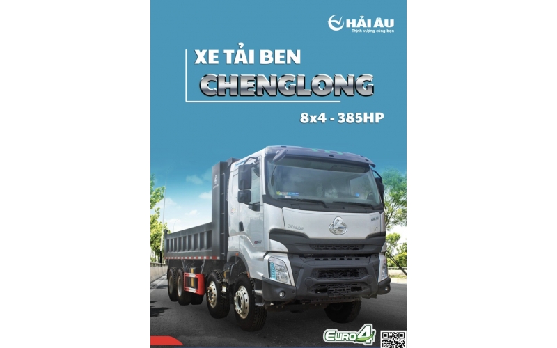 XE BEN CHENGLONG H7 (8X4) 385HP THÙNG VUÔNG